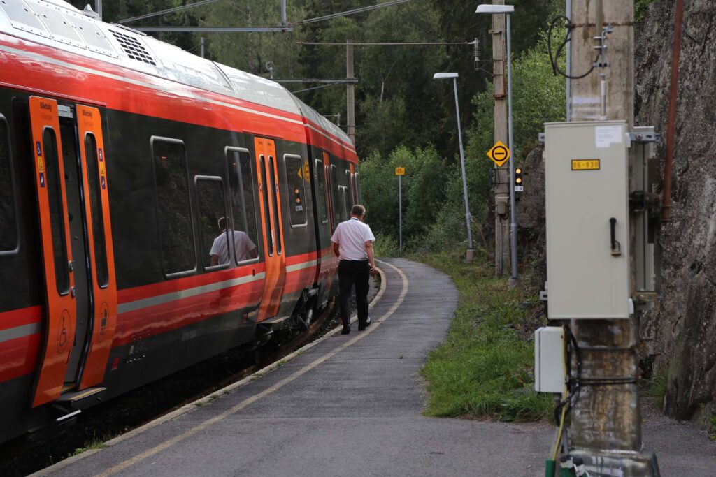 Starten på turen er Movatn stasjon på Gjøvikbanen.