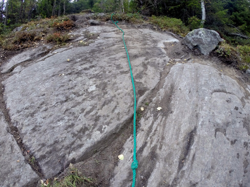 Første del er bratt oppover.