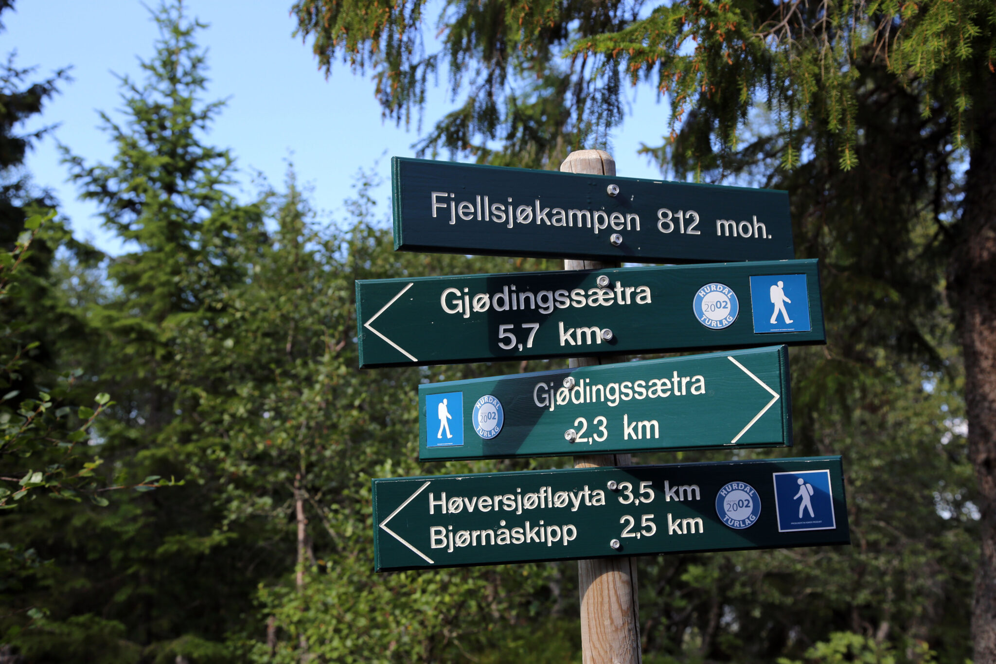 Fjellsjøkampen i Hurdal var lenge fylkets høyeste med 812 moh.