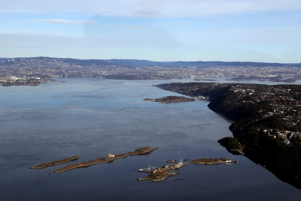 Oslofjorden bygging i strandsonen