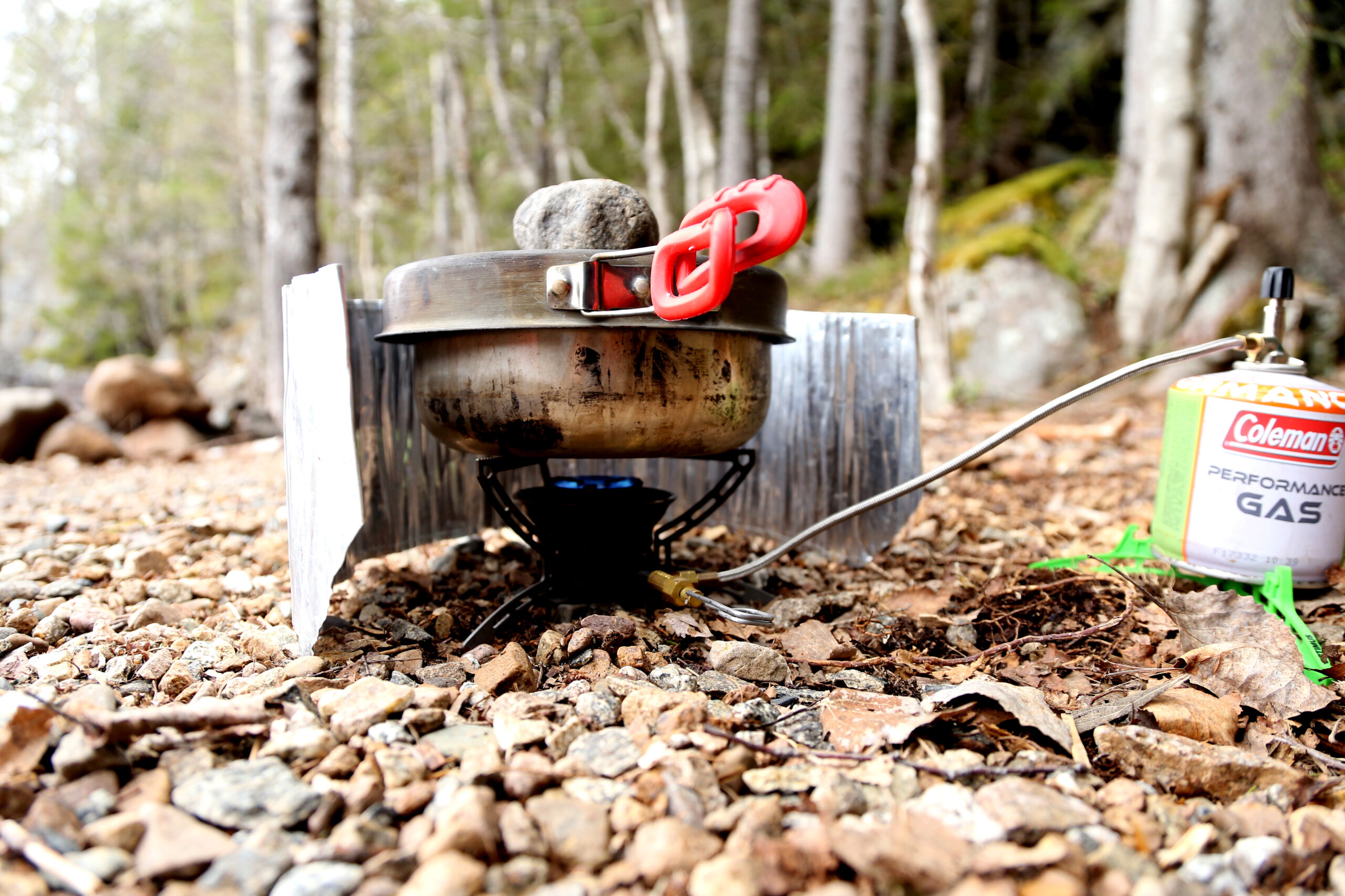 Slik lager du pizza på tur