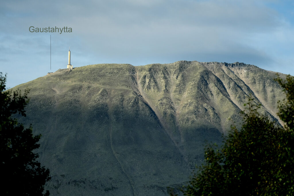 Gaustahytta på Gaustatoppen