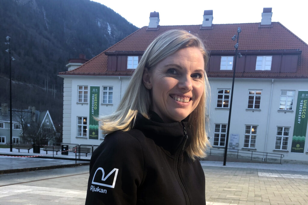 Hege Næss ved VisitRjukan